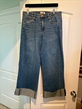 KUT High-Rise Wide Leg Jean